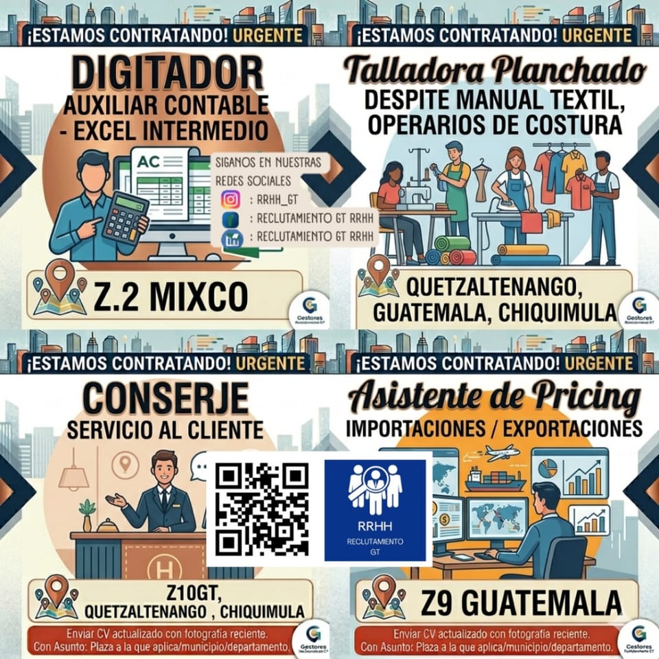 OPERARIO DE PRODUCCION BODEGA REPARTIDOR MIXCO GUATEZ11 en Palencia (Municipio)