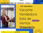 modista dependiente de mostrador Quetzaltenango en Palencia (Municipio)