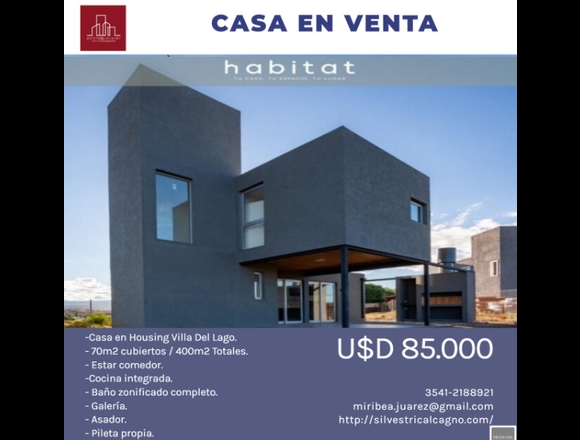 Casa a estrenar en Housing.