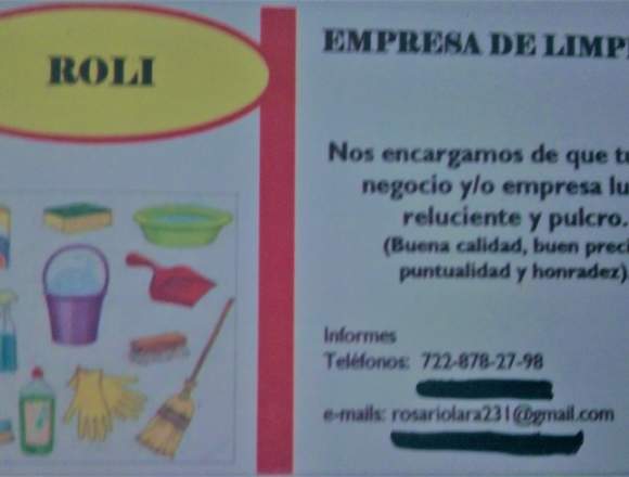 Empresa de Limpieza Roli en Gustavo A. Madero (Municipio)
