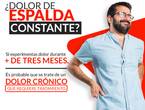 ¿Dolor constante en la espalda?