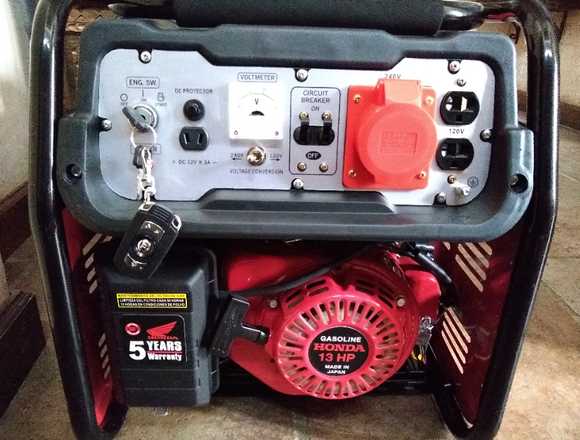 Generador de electricicdad Honda 6500 watts en Antigua Guatemala (Municipio)