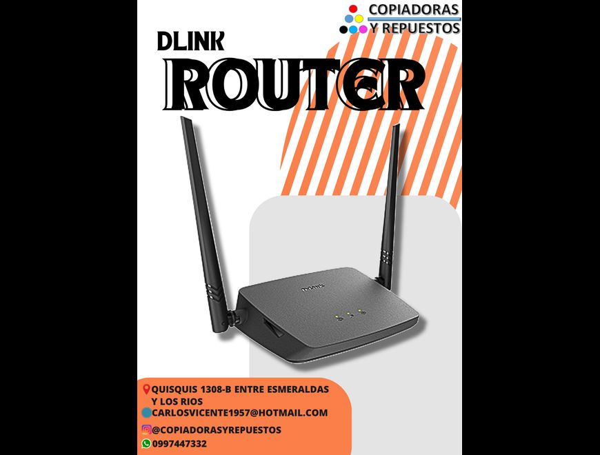 ROUTER DLINK DIR-6156 N300 en Guayaquil (Cantón)