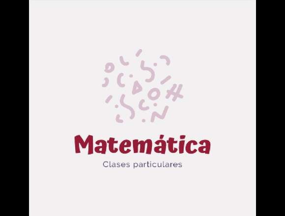 Clases de Matemática On line en Lago Buenos Aires (Localidad)