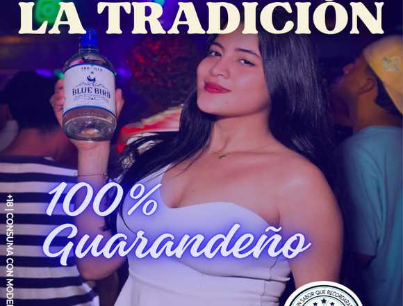 Blue Bird de TARFILEX, Aguardiente