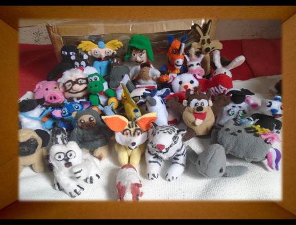Peluches Miniatura Adornos Y Confeccion (7-9cm)