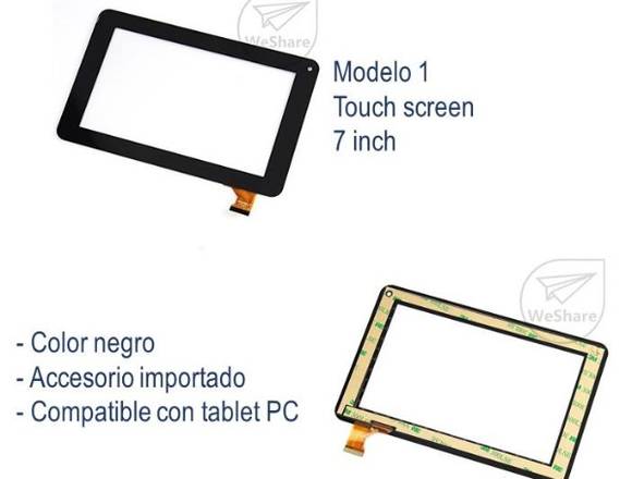 Repuesto pantalla tactil 7 pulgadas Tablet