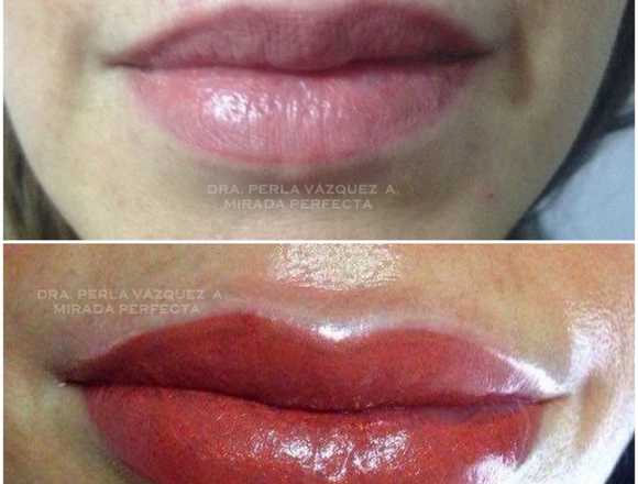 Delineado Permanente de Labios Relleno, Sombreado en Monterrey (Municipio)