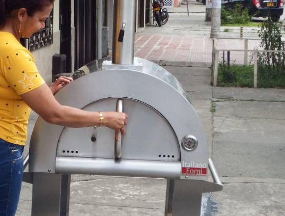 horno de leña pizza en acero inoxidable en Neiva (Municipio)