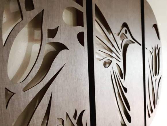 CUADROS TRIPTICOS DE MADERA MODERNOS en Independencia (Municipio)