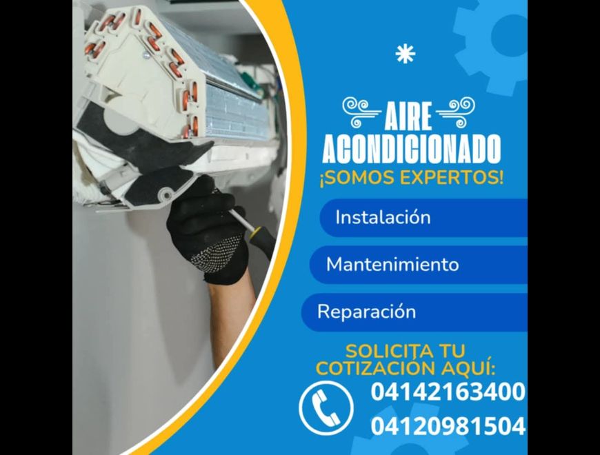 Técnico en refrigeración y aires acondicionados en Libertador (Municipio)