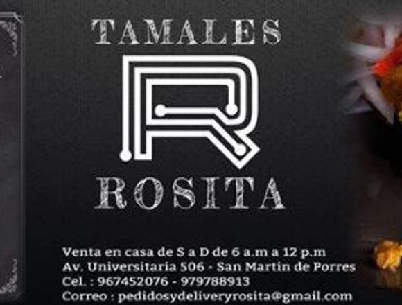 TAMALES ROSITA - VENTA DE TAMALES DE PURO MAIZ en Lima (Lima 1) (Distrito)