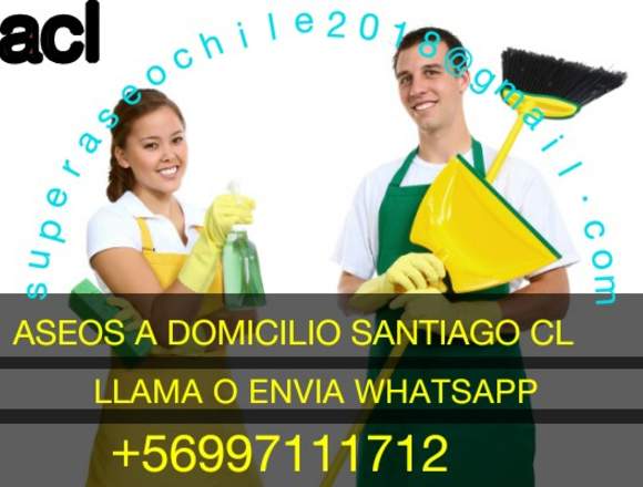 servicio de aseo a domicilio en santiago en Santiago (Comuna)