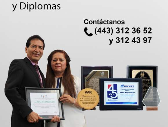 Diplomas y reconocimientos personalizados en Mexicali (Municipio)