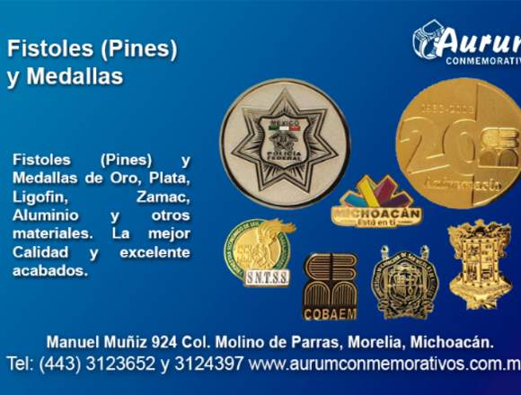 Fistones (pines) conmemorativos personalizables!!! en Mexicali (Municipio)