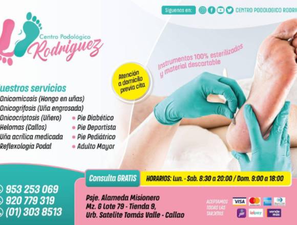 Centro Podológico Rodríguez en Carmen de la Legua Reynoso (Callao 3) (Distrito)