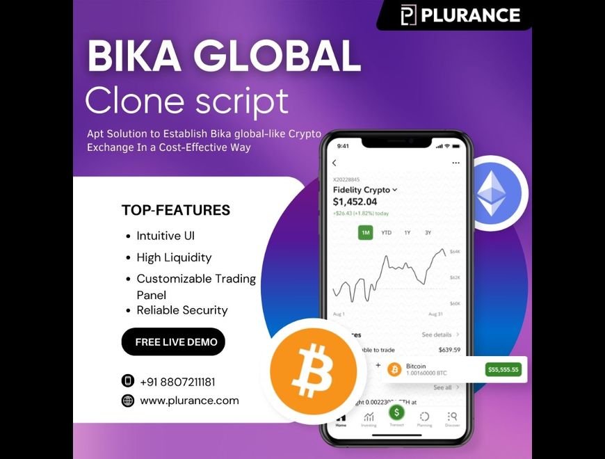 Build a Cryptocurrency Exchange Inspired by Bika in United (Locality)