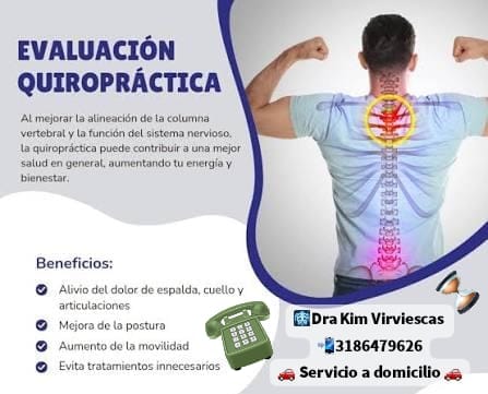 La quiropractica una alternativa de salud sin pastillas. en Cajicá (Municipio)