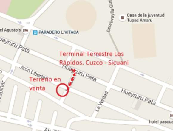TERRENO 210M2 WANCHAQ en Wanchaq (Distrito)