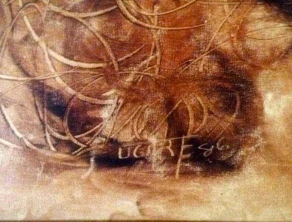 Obra de Arte Pintura Ugarte Cuadro 80 x 78 ctm