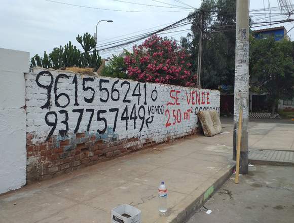 VENTA DE TERRENO PARA CONSTRUCCIÓN DE CASA en Chorrillos (Lima 9) (Distrito)
