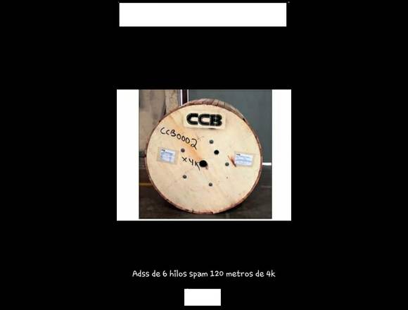 BOBINA ADSS DE 6 HILOS en Cayambe (Cantón)