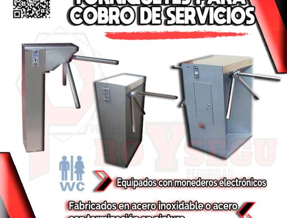Torniquetes para cobro de servicios en Lerma (Municipio)