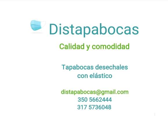 Tapabocas desechables