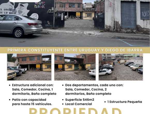 ‼️PROPIEDAD DE INVERSION EN VENTA ‼️👌 en Riobamba (Cantón)