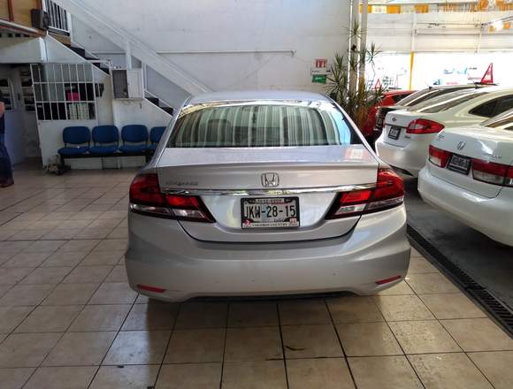 HONDA CIVIC 2013 PLATA en Ojuelos de Jalisco (Municipio)