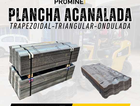 ||PLANCHAS ACANALADAS–INDUSTRIAL MINERIA–PROMINE||