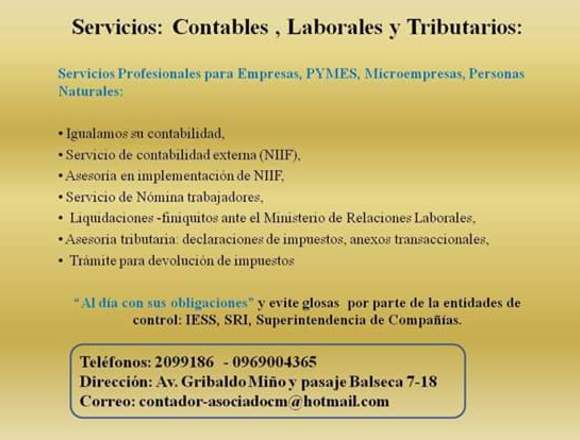 Emprendedor, Empresario, llevamos su contabilidad