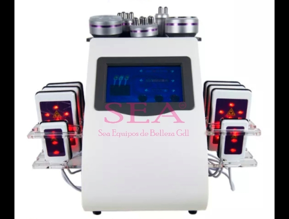Cavitador con lipolaser 6 en 1 Spa reductivos