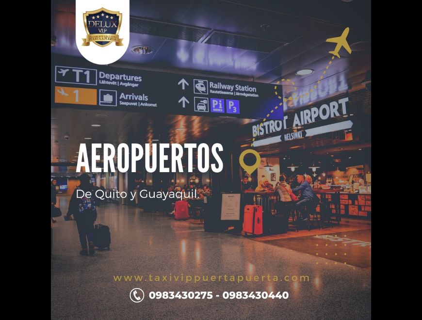 Taxi vip Aeropuerto Quito o Guayaquil en Ambato (Cantón)
