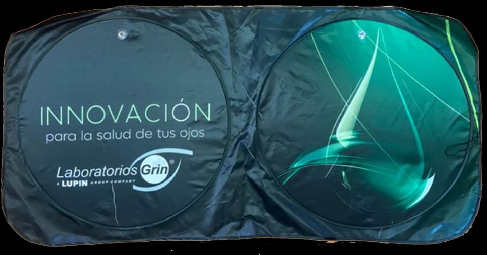 PROTECTORES SOLARES PARA AUTO O PARASOLES PARA AUTO PUBLICITARIOS