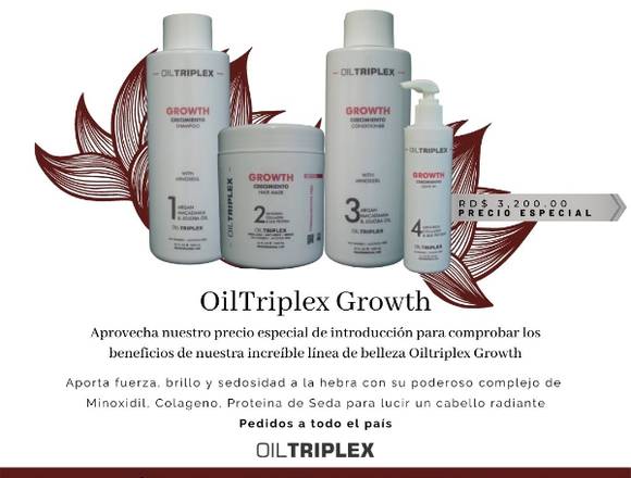 Linea de Belleza Oiltriplex Growth en La Vega (Municipio)