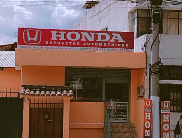Partes para Autos Honda en el valle de los chillos en Quito (Cantón)