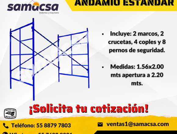ANDAMIO SAMACSA TUBULAR ESTÁNDAR en Acapulco de Juárez (Municipio)