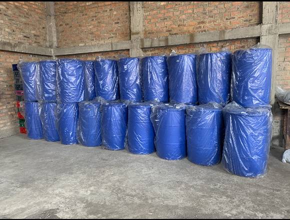 CANECAS O TAMBORES PLASTICOS x 55 GALONES NUEVOS
