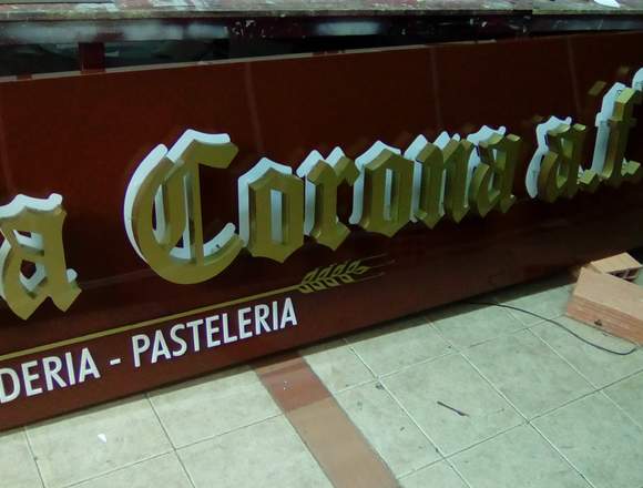 Letreros con letras en acrilico e iluminación LED. en Bogotá, D.C. (Municipio)