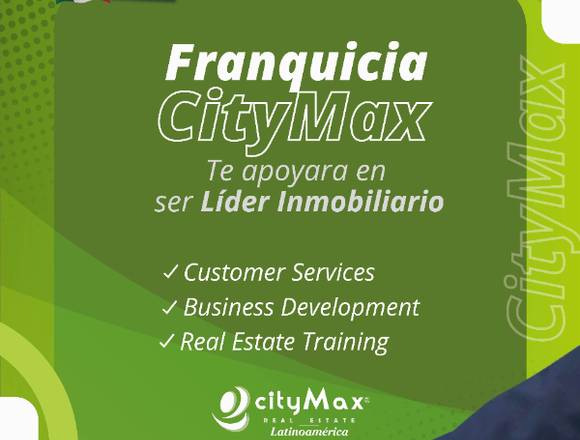 Franquicia Inmobiliaria CityMax Real Estate en Coyoacán (Municipio)