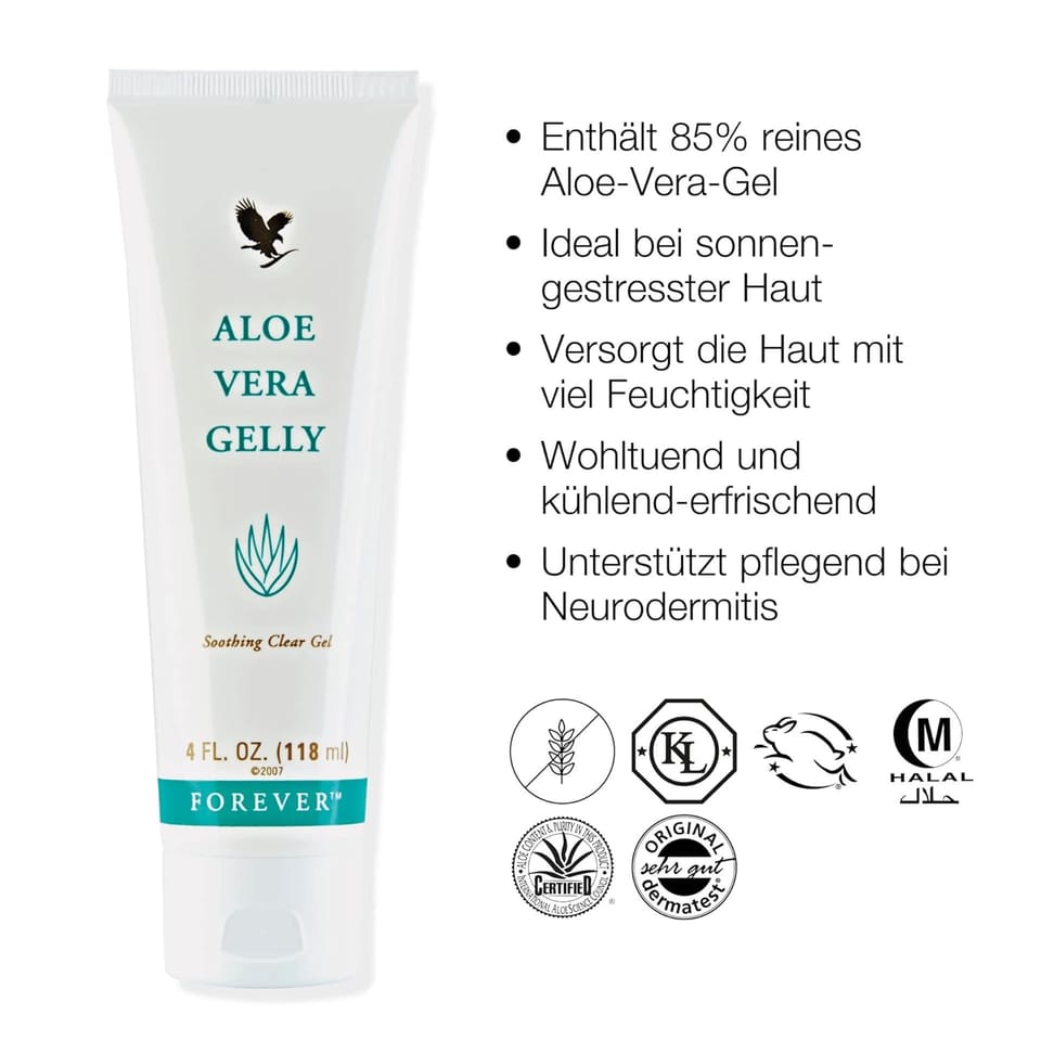 Forever Aloe Vera Gelly – 85 % Aloe Vera für die Hautpflege in Essen (Lokalität)