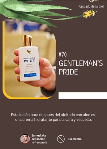 Loción idratante para después del afeitado con aloe: Gentleman’s Pride en Cuenca (Cantón)