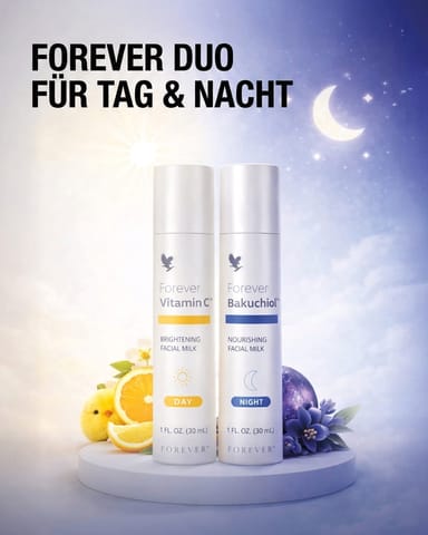Vitamin C & Bakuchiol Facial Milk Duo – moderne Gesichtspflege in Hamburg (Lokalität)