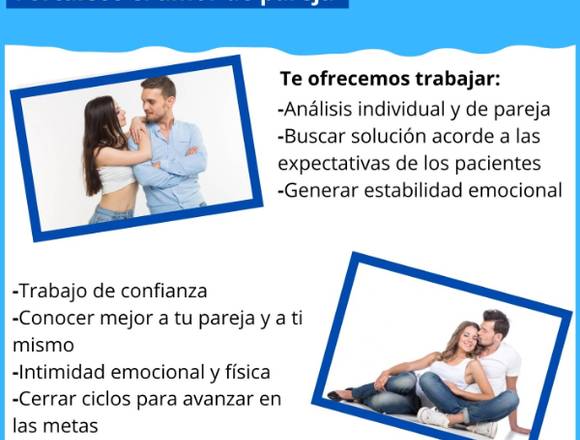 TERAPIA DE PAREJA PARA JÓVENES Y ADULTOS en Ate (Lima 3) (Distrito)