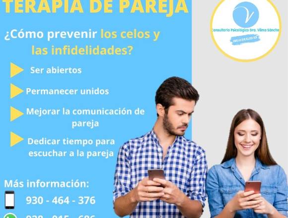 TERAPIA DE PAREJA PARA ADULTOS Y JÓVENES en Ate (Lima 3) (Distrito)