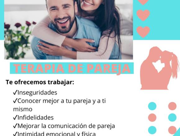 TERAPIA DE PAREJA PARA JÓVENES Y ADULTOS en Ate (Lima 3) (Distrito)