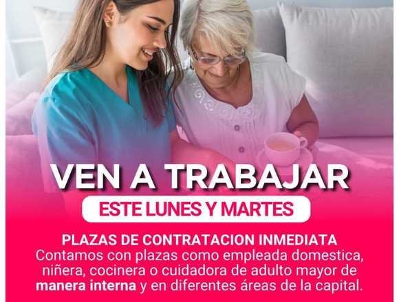 Te busco empleo GT de niñera empleada doméstica en Ciudad de Guatemala (Municipio)