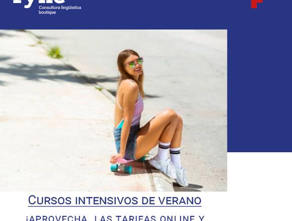 INTENSIVOS INGLÉS ONLINE FYNE