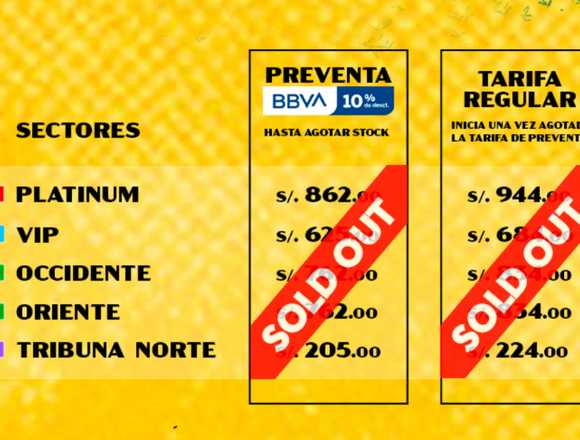 Entradas concierto Bad Bunny 30 de enero en Huanuco (Distrito)